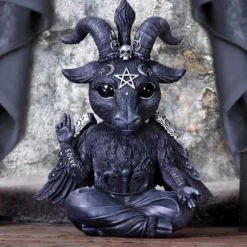 Baphoboo Baphomet Statue 30cm -Karnevalskostüme Herren Verkäufe baphoboo baphomet figur 30cm baphoboo cult cuties figurine gothic ohnungsdeko und geschenke 52591