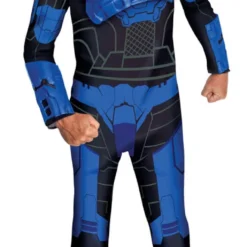 Blauer Spartaner Halo Kostüm