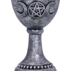 Hexenkätzchen Mit Zaubertrank Kelch 15,7cm -Karnevalskostüme Herren Verkäufe coven cup hexenkatze mit silber kelch coven cup witches cat with silver goblet 54625 06