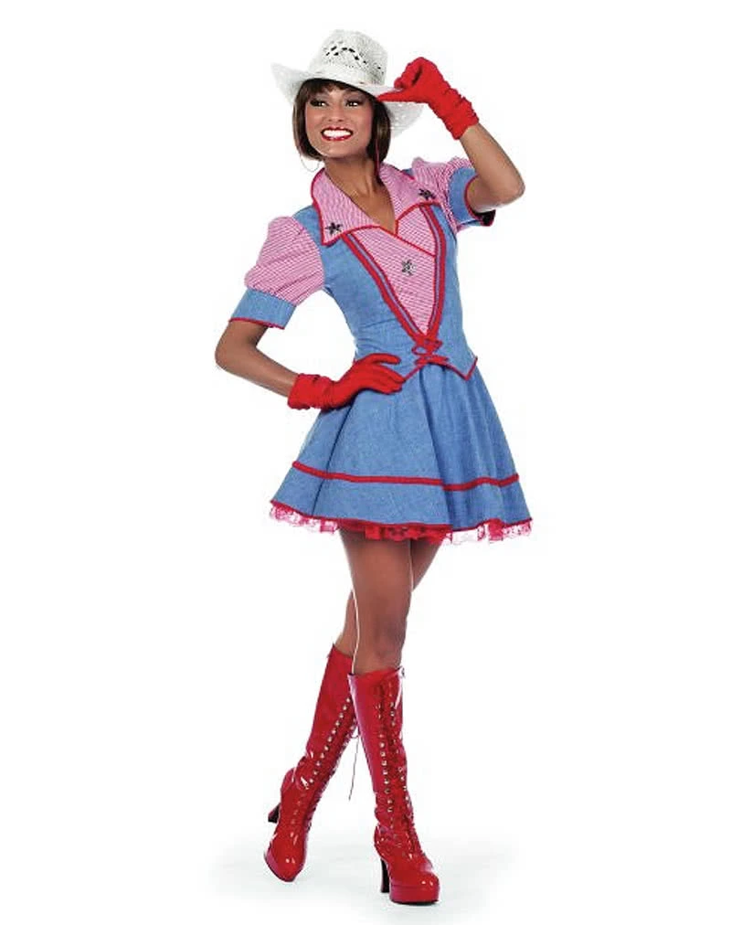Cowgirl Frauenkostüm Plus Size 1 Cowgirl Frauenkostüm Plus Size