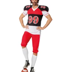 Herrenkostüm Football Spieler