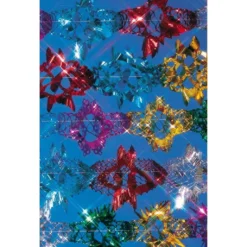 Bunte Glitter-Foliengirlande