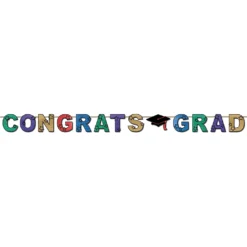 Funkelnder Congrats Grad Banner
