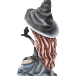 Hexenfigur Regan Mit Rabe 15cm -Karnevalskostüme Herren Verkäufe gothic hexe regan mit rabe figur reagn witch and her raven figurine halloween figur 52512 03