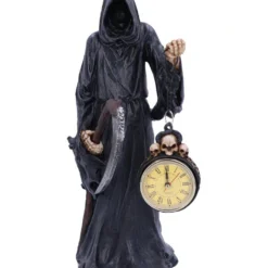 Sensenmann Mit Uhr Figur 39,5 Cm