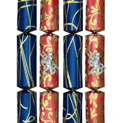 4 St. Knall-Bomben Rot-blau-gold