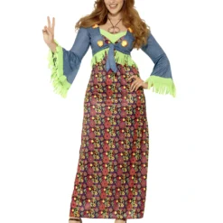 Kurvige Hippie Braut Plus Size Kleid