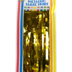 Goldener Lametta Tischrock