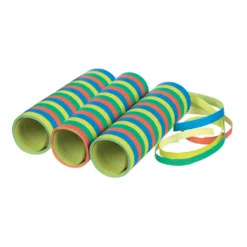 Luftschlangen 3er Pack - Schwer Entflammbar