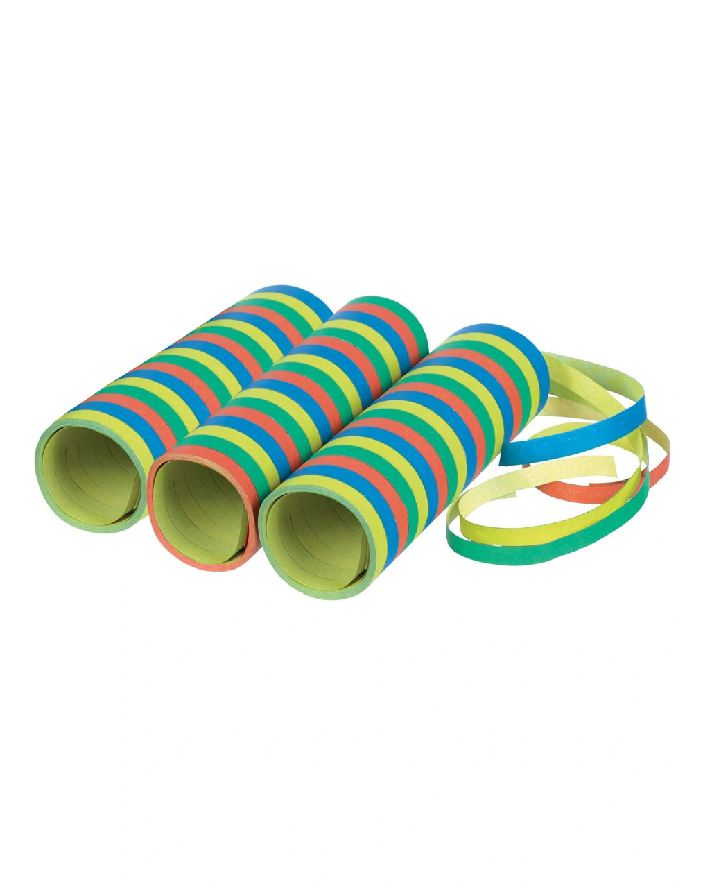 Luftschlangen 3er Pack - Schwer Entflammbar 1 Luftschlangen 3er Pack - Schwer Entflammbar