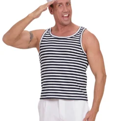 Matrosen Shirt Gestreift XL -Karnevalskostüme Herren Verkäufe matrosen shirt gestreift seemanns shirt matrosen kostuemzubehoer sailor shirt 15803 04