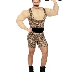 Starker Mann Kostüm 7 Starker Mann Kostüm -Karnevalskostüme Herren Verkäufe muskelprotz kostuem starker mann kostuem strong man male costume zirkuskostuem jahrmarkt kostuem 37001 04 1