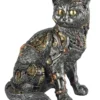 Apokalyptische Steampunk Katze 20cm