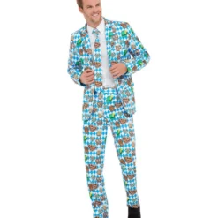 Wiesn Party Anzug 3 Tlg Für Erwachsene 7 Wiesn Party Anzug 3 Tlg Für Erwachsene -Karnevalskostüme Herren Verkäufe oktoberfest anzug standout suit oktoberfest print oktoberfest suit 37283 4