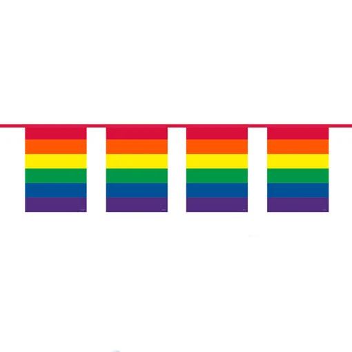 Regenbogen Fahnengirlande