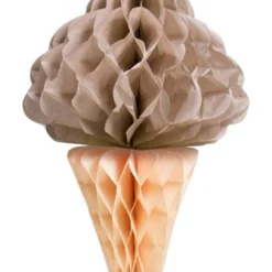 Wabenball Hängedeko Schokoladen Eis