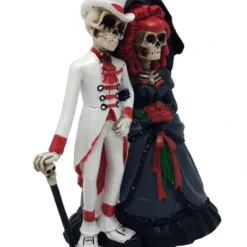 Skelett Gothic Hochzeitspaar 15cm -Karnevalskostüme Herren Verkäufe skelett gothic brautpaar skelett gothic hochzeitspaar skeleton gothic wedding couple 51192 03
