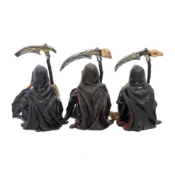 Something Wicked Sensenmann Figuren 3er Set -Karnevalskostüme Herren Verkäufe something wicked reaper figuren set something wicked reaper figurines gothic deko 50335 04