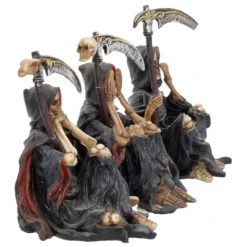 Something Wicked Sensenmann Figuren 3er Set -Karnevalskostüme Herren Verkäufe something wicked reaper figuren set something wicked reaper figurines gothic deko 50335 06