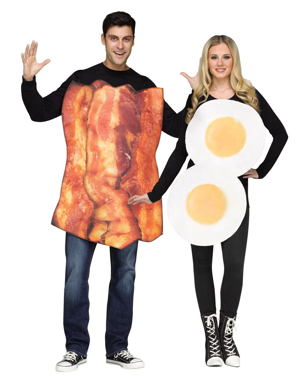 Bacon & Eggs Partnerkostüm 1 Bacon & Eggs Partnerkostüm