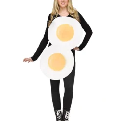 Bacon & Eggs Partnerkostüm 6 Bacon & Eggs Partnerkostüm -Karnevalskostüme Herren Verkäufe spiegelei und schinken partnerkostuem bacon and eggs faschingskostuem lustige kostueme 28340 3