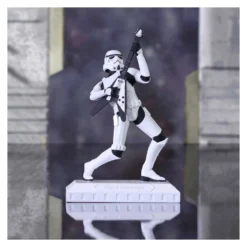 Star Wars Stormtrooper Rock On Figur 18cm -Karnevalskostüme Herren Verkäufe stormttrooper rock on dekofigur star wars stormtrooper figurine scifi geschenke und merchandise 52592