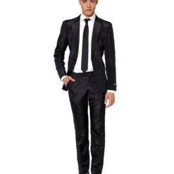 Suitmeister Solid Black Anzug