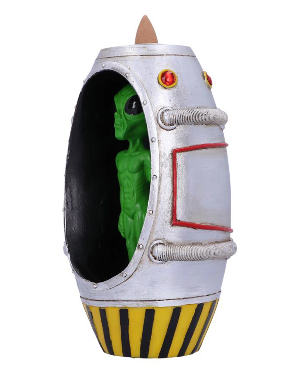 Alien Backflow Räucherkegel Halter 17,5cm 2 Alien Backflow Räucherkegel Halter 17,5cm – Bild 2