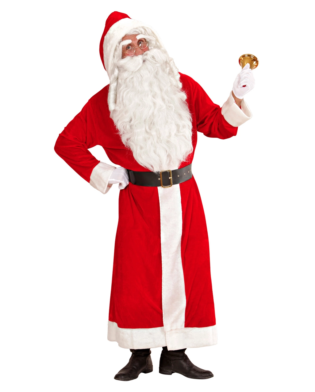 Weihnachtsmann Kostüm Mit Mantel 2 Weihnachtsmann Kostüm Mit Mantel – Bild 2