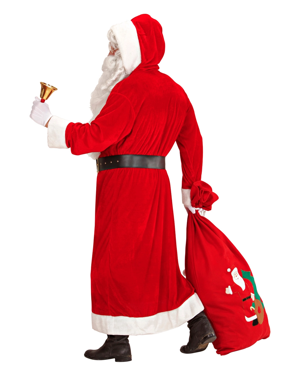 Weihnachtsmann Kostüm Mit Mantel 3 Weihnachtsmann Kostüm Mit Mantel – Bild 3