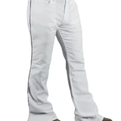 Unisex Schlaghose Weiß