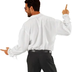 Weißes Herrenhemd Mit Rüschen & Knöpfen 7 Weißes Herrenhemd Mit Rüschen & Knöpfen -Karnevalskostüme Herren Verkäufe weisses rueschenhemd mit knoepfen karnevalshemd piratenhemd seeraeuberhemd 25592 3