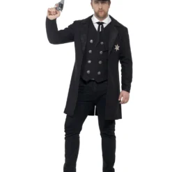 Black Sheriff Plus Size Kostüm
