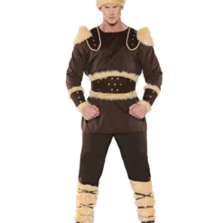 Wikinger Männerkostüm Mit Zubehör