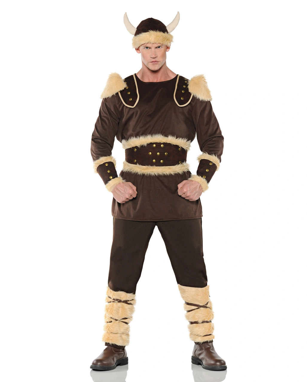Wikinger Männerkostüm Mit Zubehör 1 Wikinger Männerkostüm Mit Zubehör