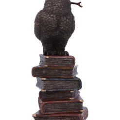Zaubernde Eule Auf Bücherstapel 14cm -Karnevalskostüme Herren Verkäufe zauber eule auf buecherstapel magic owl on book stack gothic deko geschenkartikel 53940 4